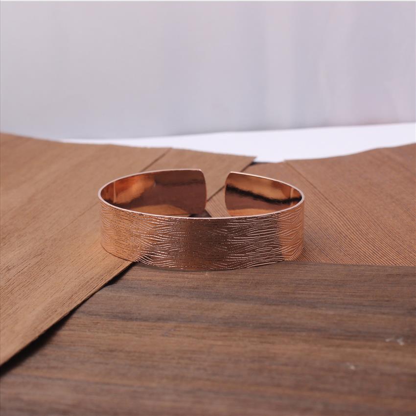 Rose, Black, Silver, Gold Plating Adjustable Cuff Bracelet, Man & Women Cuff Bracelet, Women Cuff Bracelet Brass Bangle Bracelet (EJ-1286)