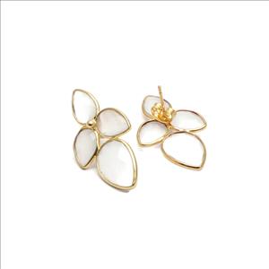 Amazing Gemstone Earrings, Gold Plated Jewelry, Multi Gemstone, Studs Earrings, Handmade Finding Earrings Jewelry (EJ-2988)