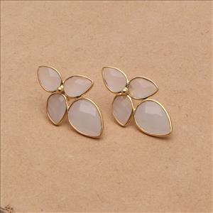 Amazing Gemstone Earrings, Gold Plated Jewelry, Multi Gemstone, Studs Earrings, Handmade Finding Earrings Jewelry (EJ-2988)