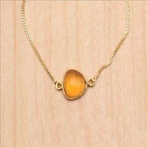 Moonstone, Citrine Gemstone Attractive Adjustable Bracelet Slider Stacking With Cubic Zircon Bracelets Handmade Jewelry Supplies (EJ-2594)