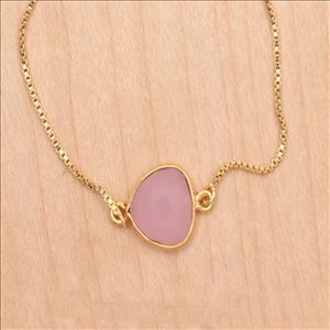 Citrine, Apatite gemstone Bracelet, Gold Plated Bracelets Elegant Adjustable Bracelets CZ Gemstone Bracelets Jewelry Supplies (EJ-2538)