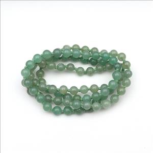 Multi Jade Gemstone Beaded Handmade Knotted Necklace Charm Necklace for Men Women Mala Beads (B8N-29)