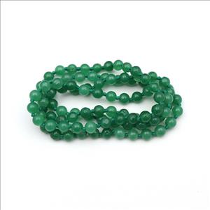 Druzy, Jade Gemstone Beaded Charm Necklace Handmade Knotted Necklace Mala Beads Jewelry (B8N-37)