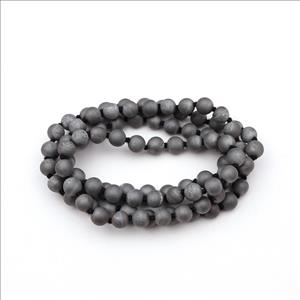 Multi Color Jade & Druzy Gemstone Beaded Necklace for Men Women Knotted Necklace Wholesale Jewelry (B8N-05)